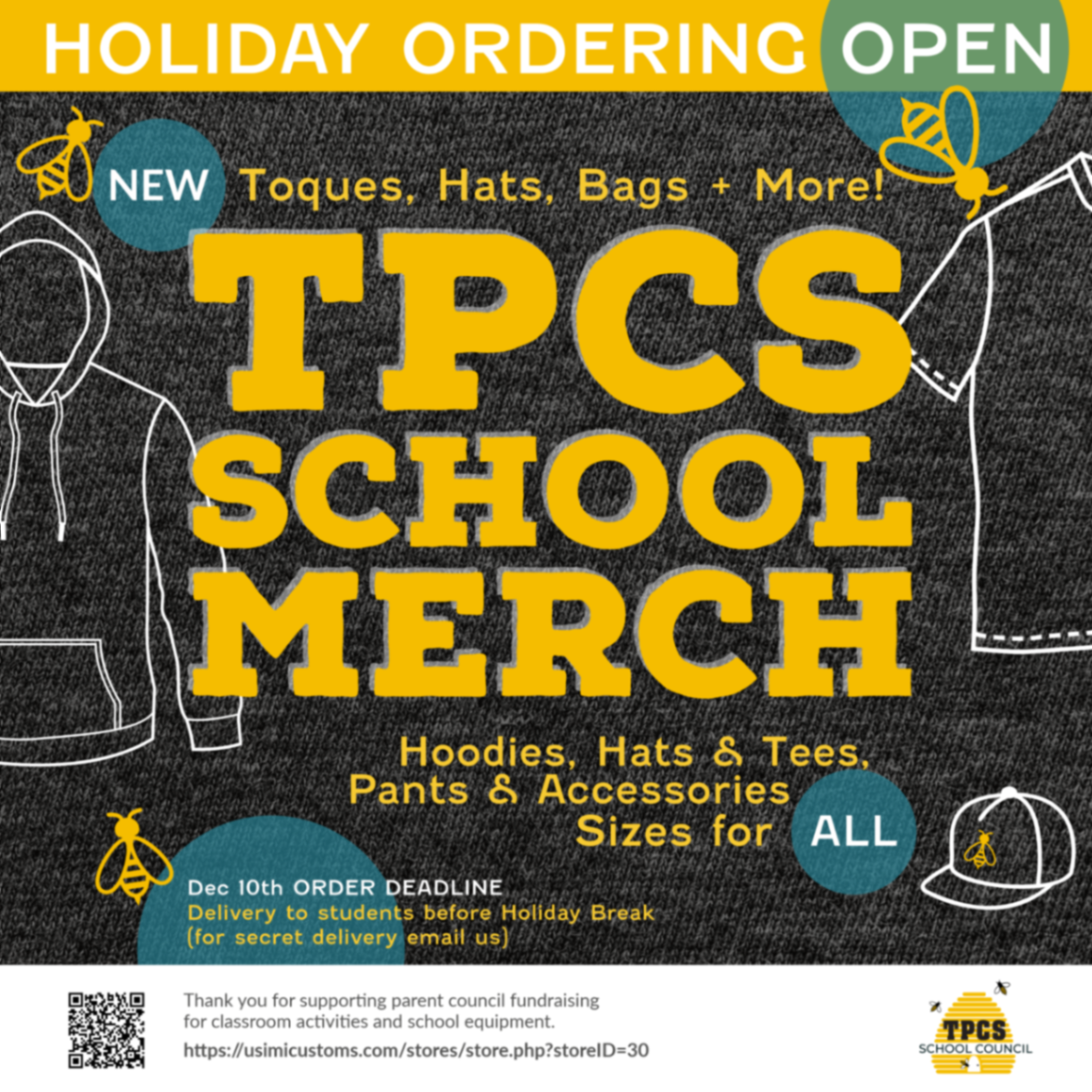 TPCS SC2526 Merch DecOrder