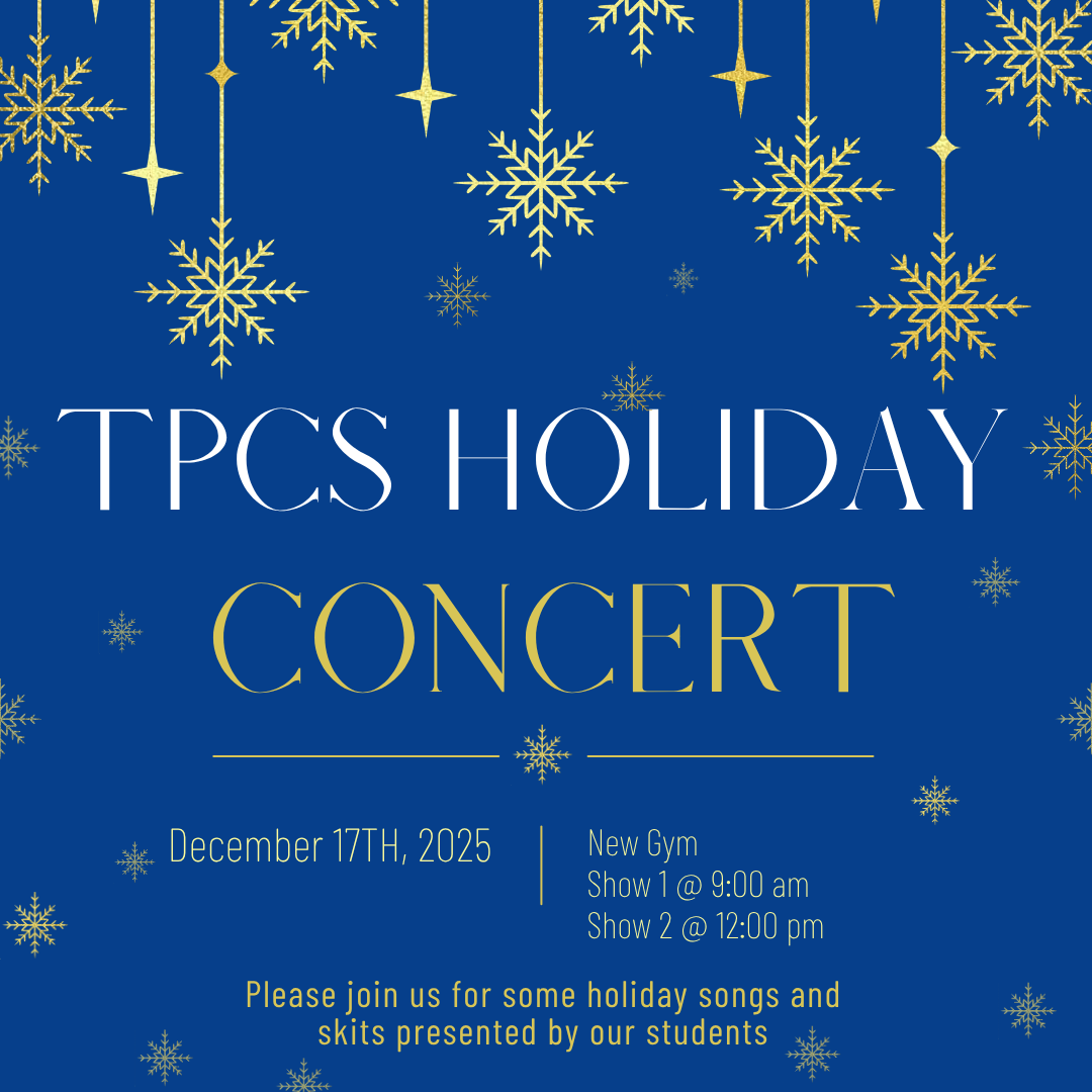 Classic Snowflake Winter Concert Instagram Post