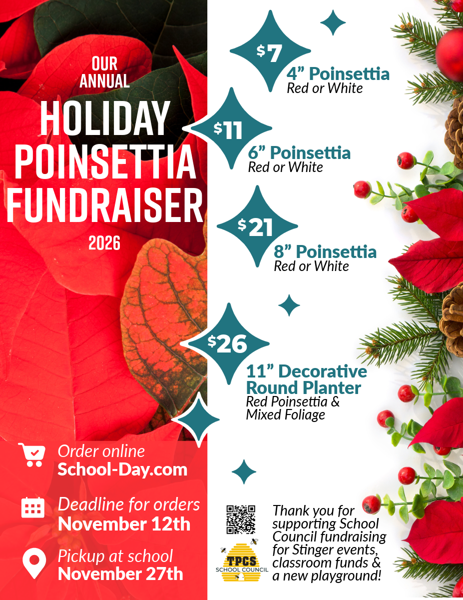 TPCS SC2627 Poinsettias Poster