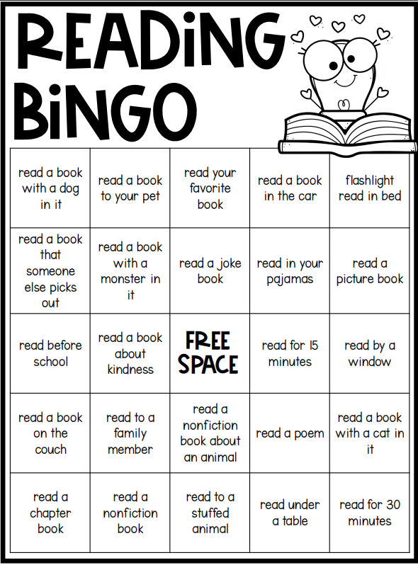 Reading BINGO