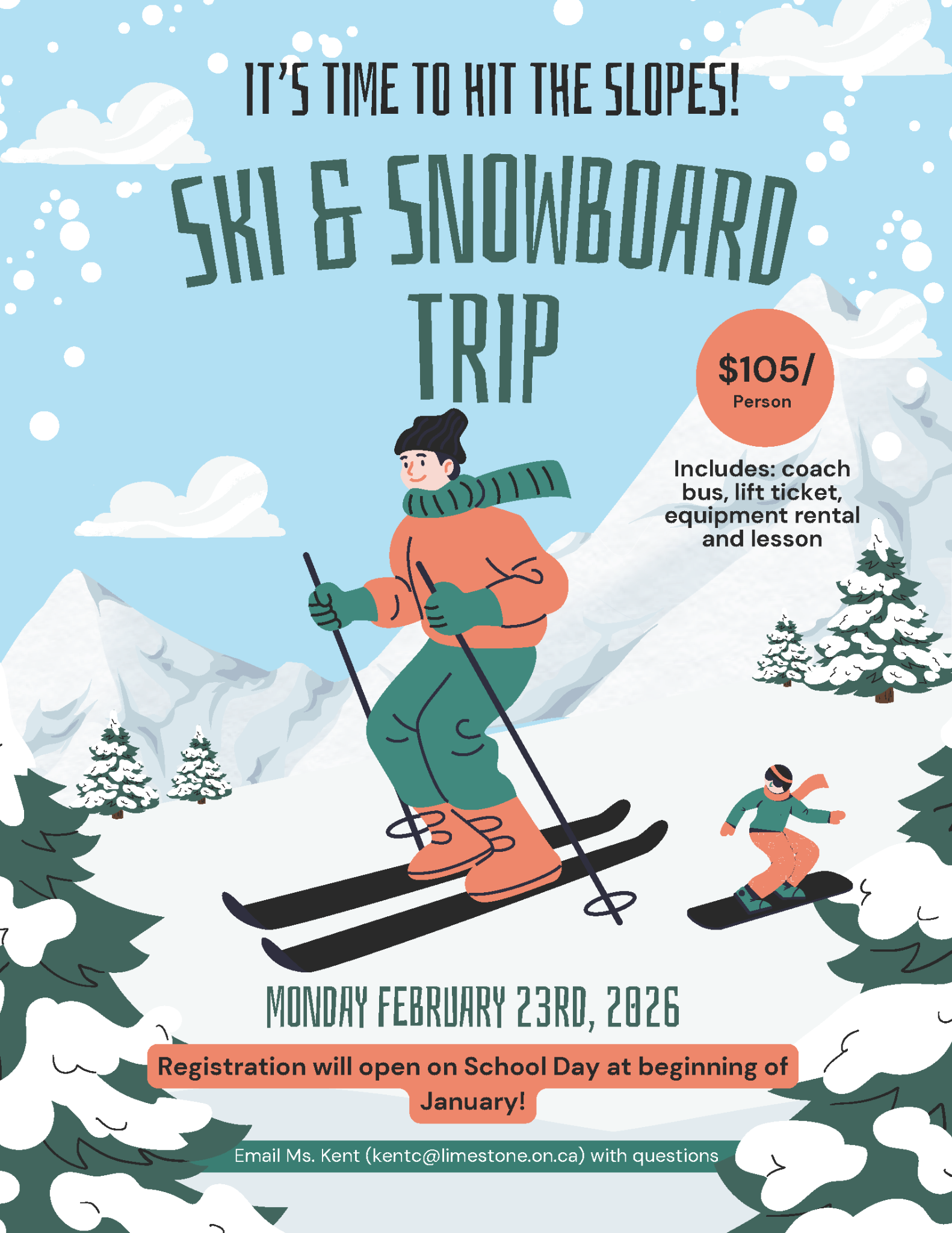 TPCS SkiSnowboard Trip 2 