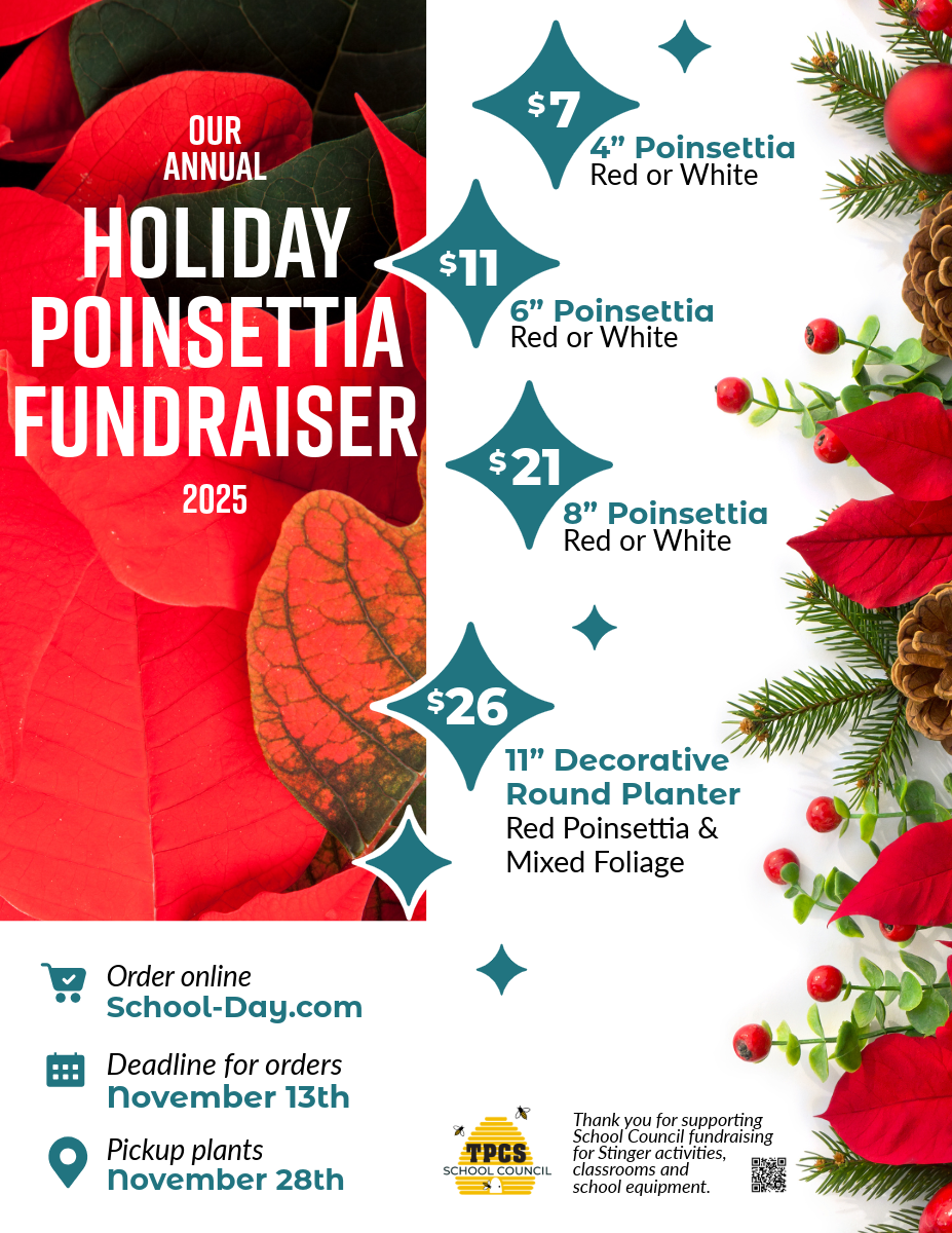 TPCS SC2526 Poinsettias